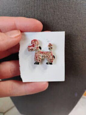 Vintage Poodle pin